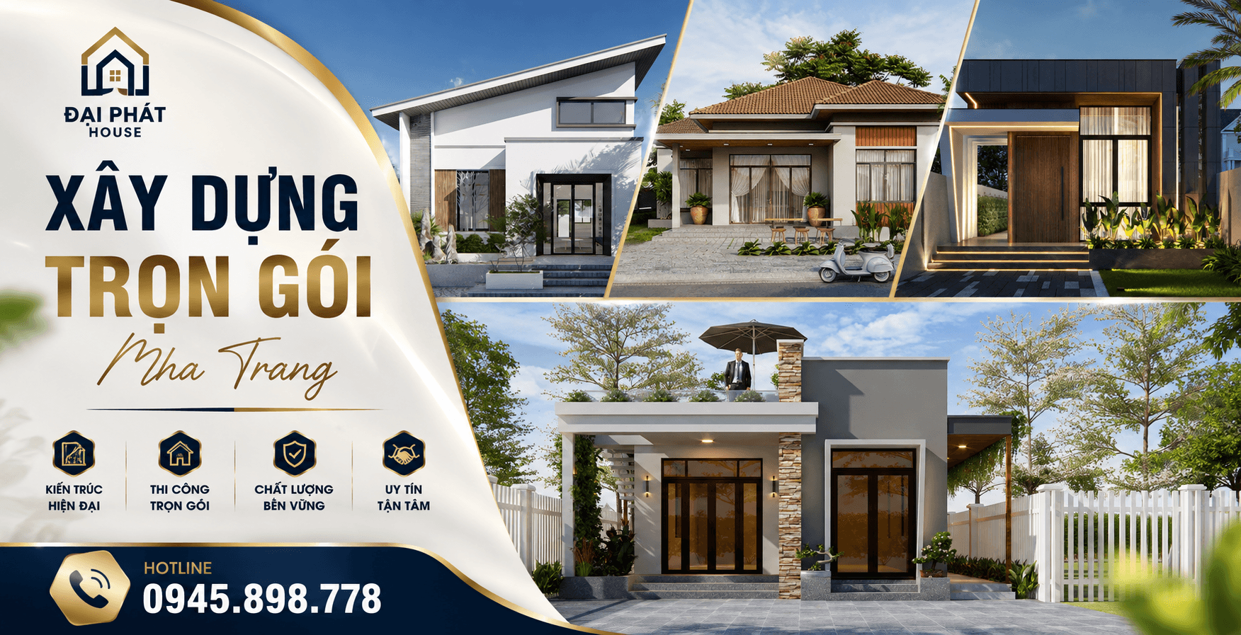 Xây nhà cấp 4 trọn gói Nha Trang